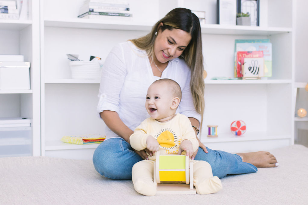 Week 25: 3 Fun ways to play to help your baby to sit up