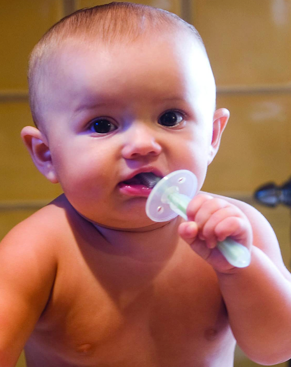 Green Sprouts - Baby Silicone Toothbrush